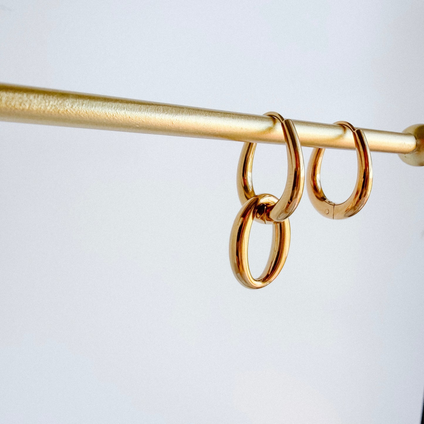 The Dylan Double Hoops
