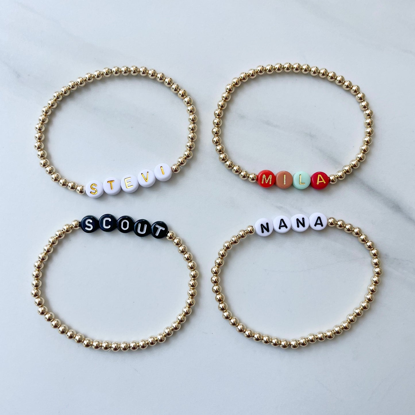 The Blakely // Custom Gold Filled Bracelet