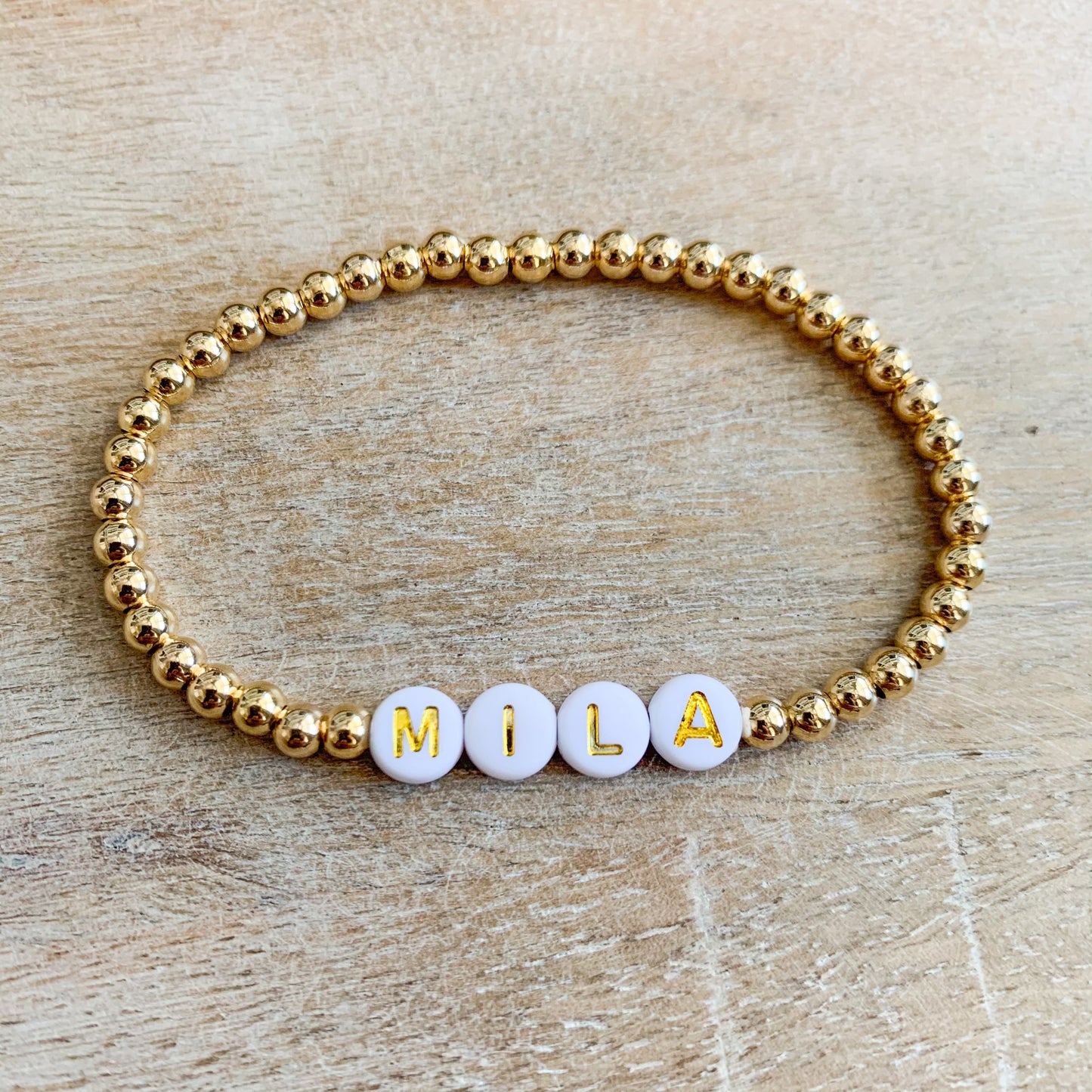 The Blakely // Custom Gold Filled Bracelet