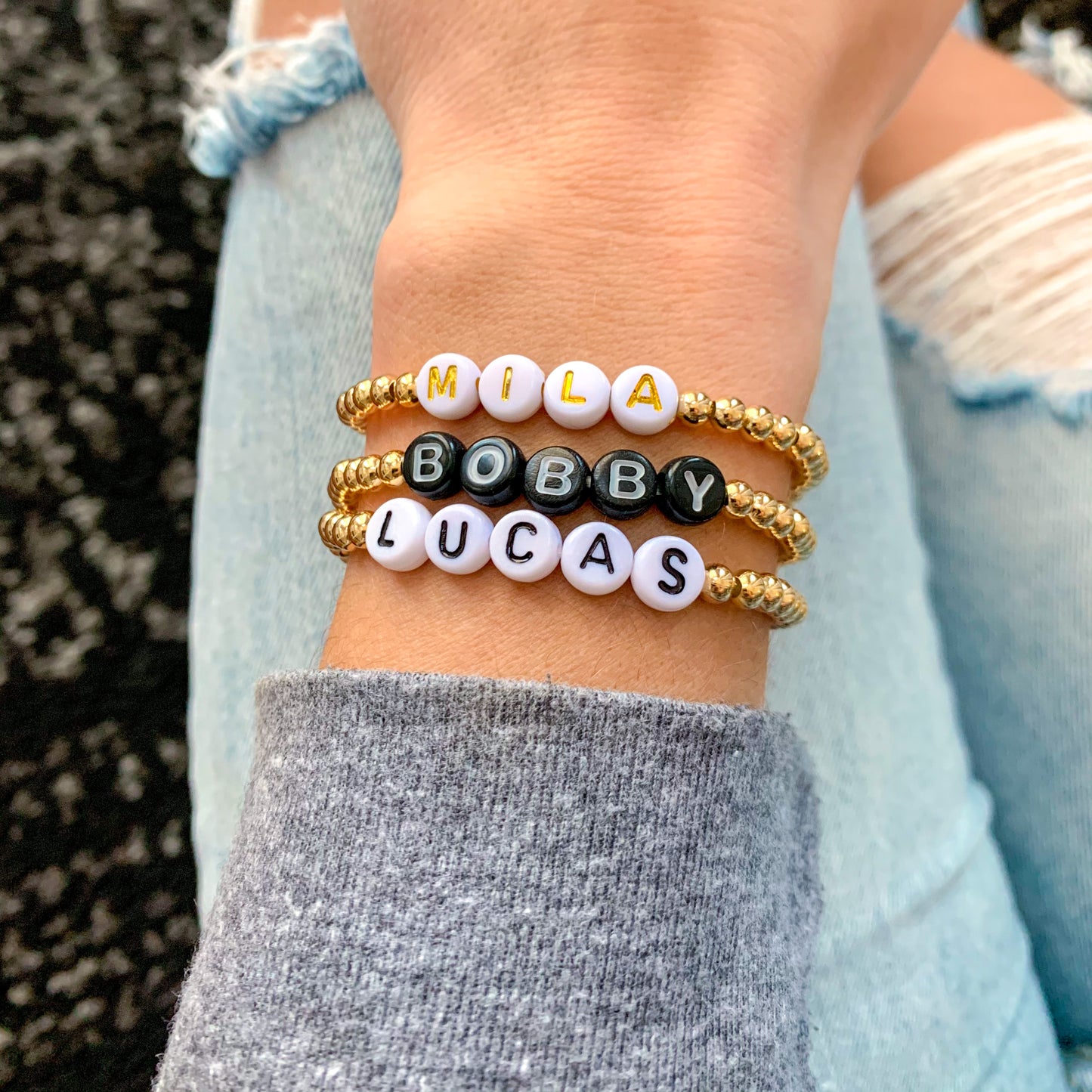 The Blakely // Custom Gold Filled Bracelet