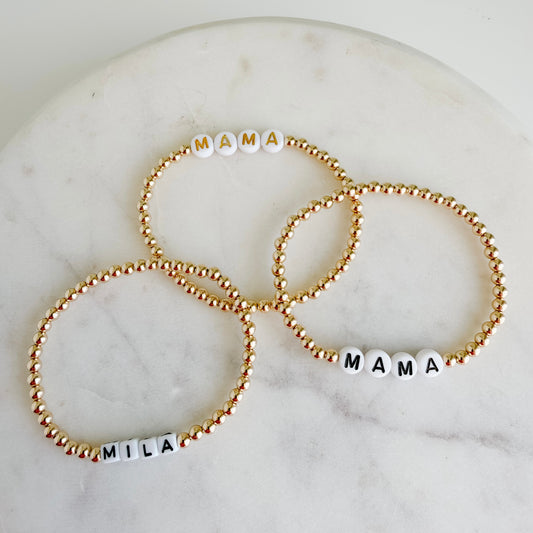 The Blakely // Custom Gold Filled Bracelet
