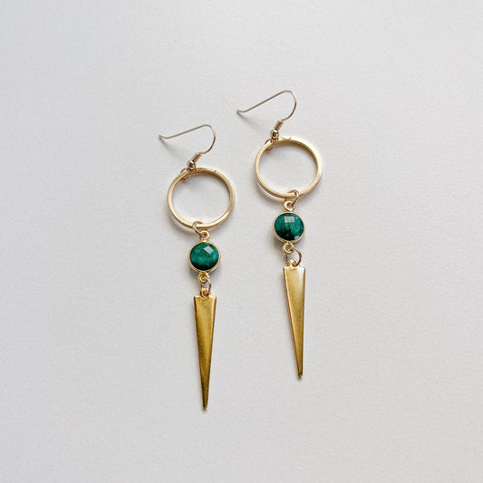 The Emerald Kenzi Dangles