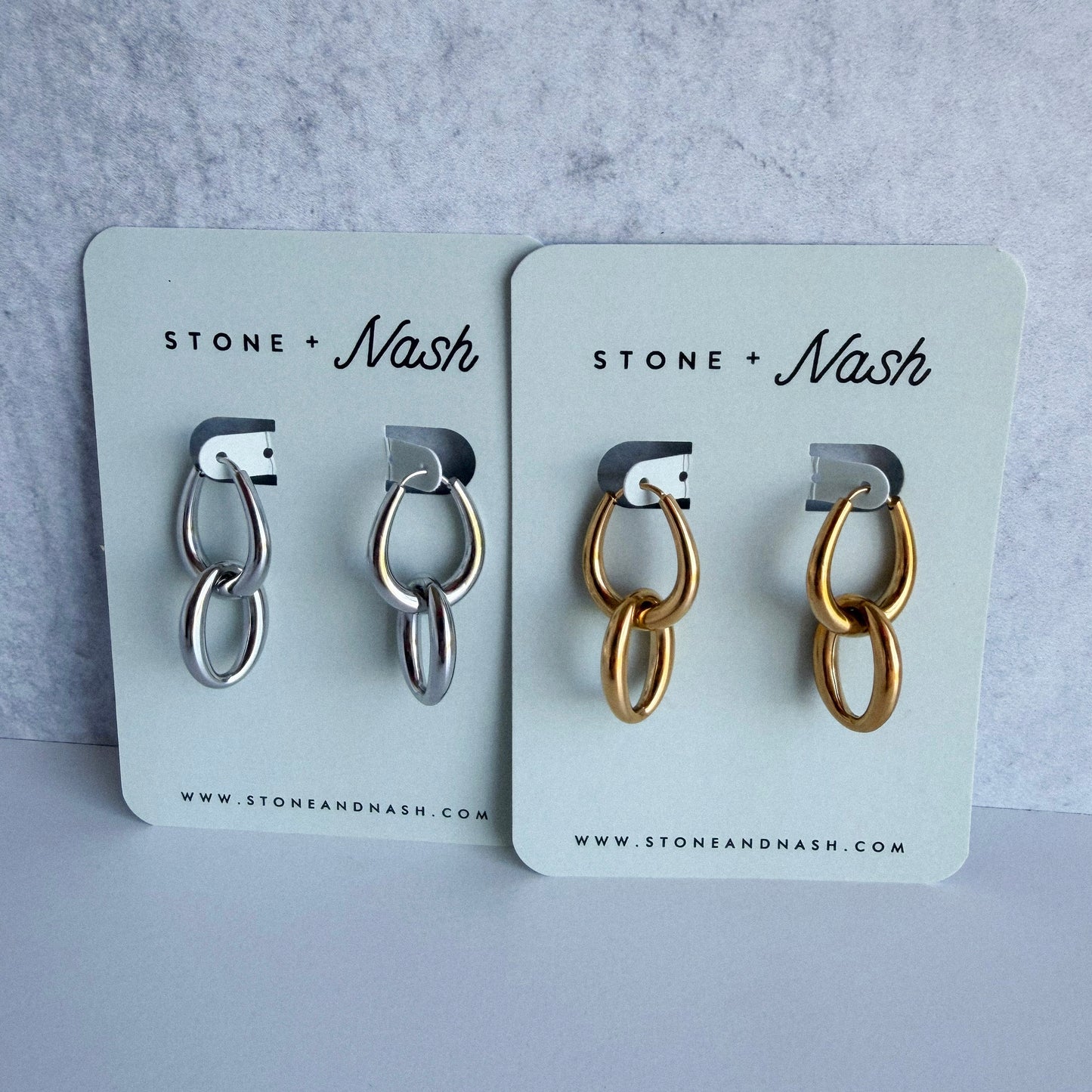 The Dylan Double Hoops