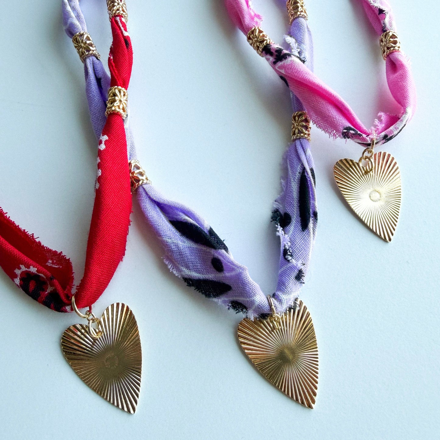 Valentine Bandana Necklace