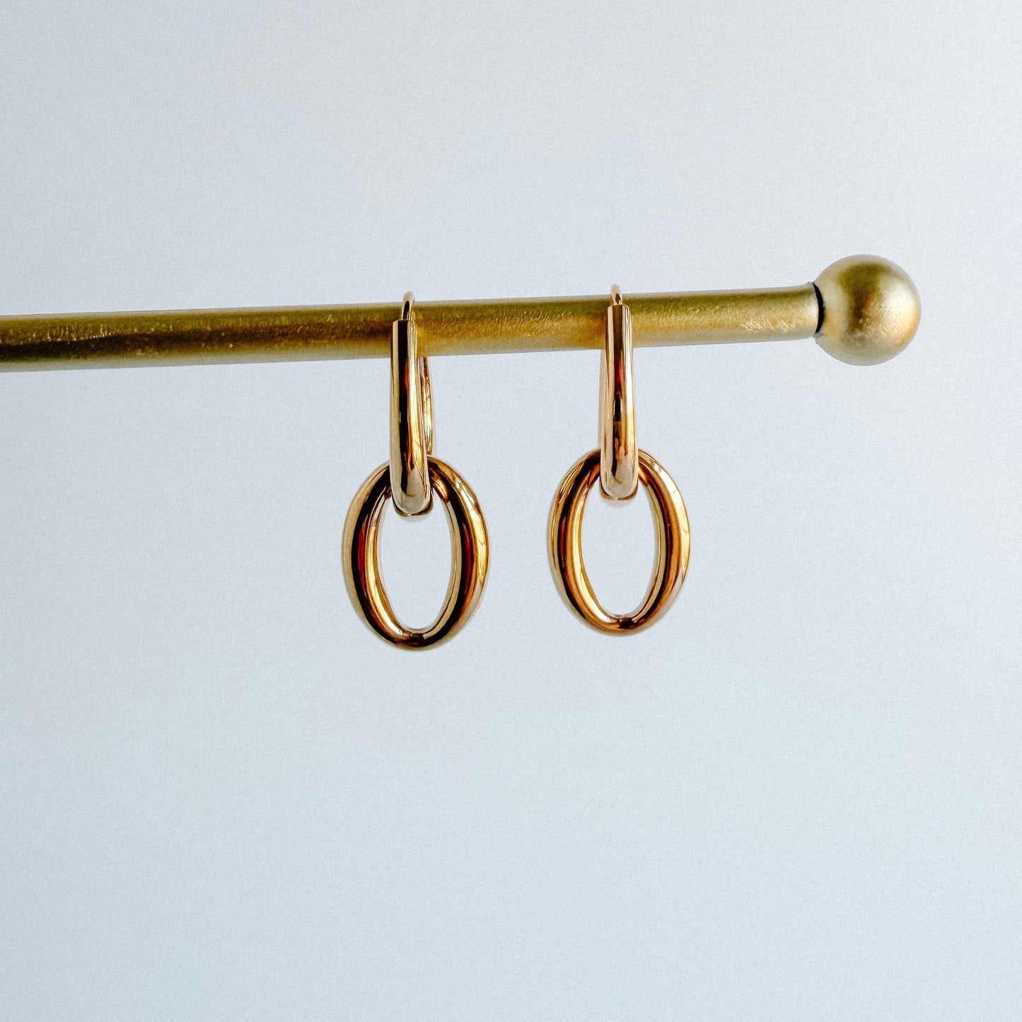 The Dylan Double Hoops