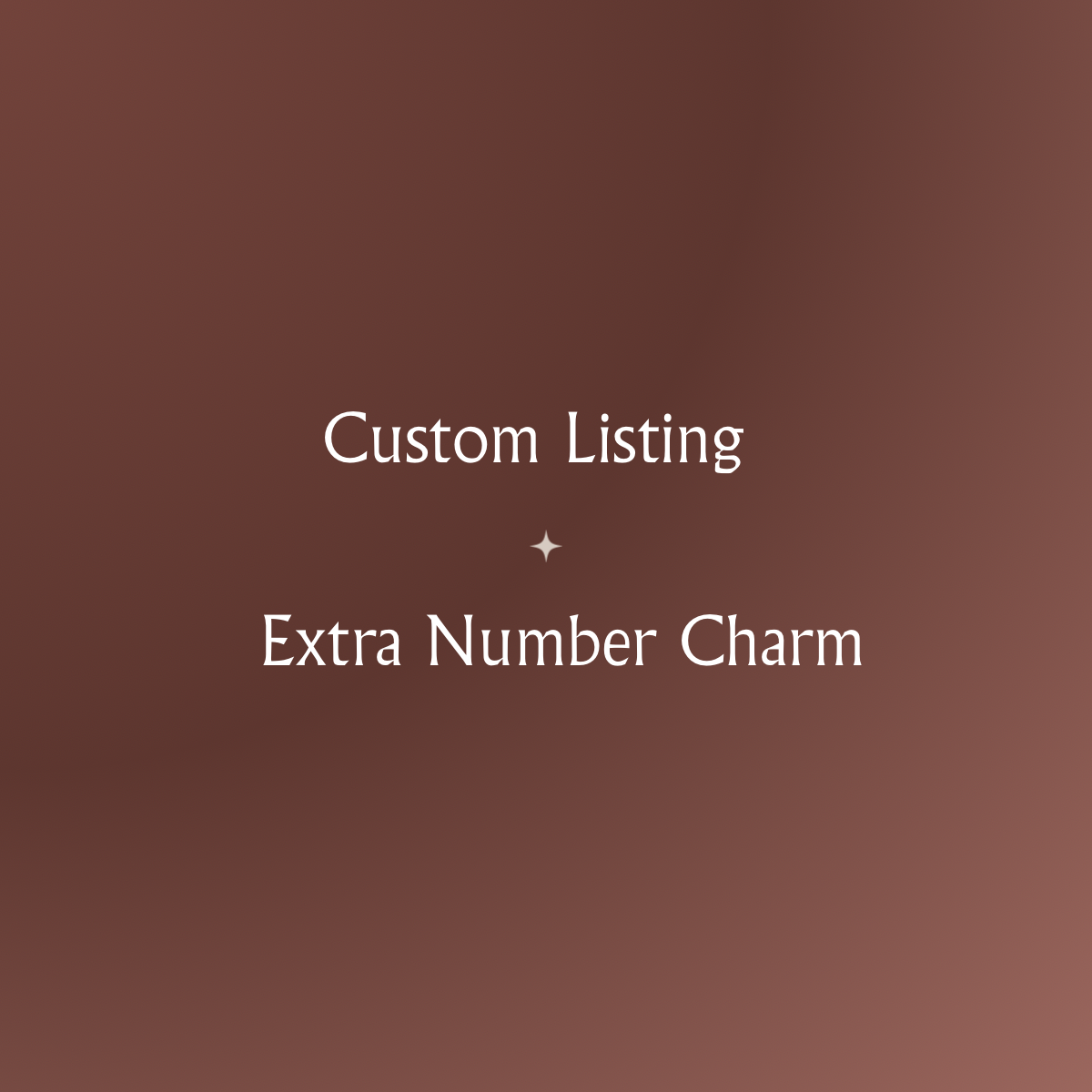 Additional Number Charm