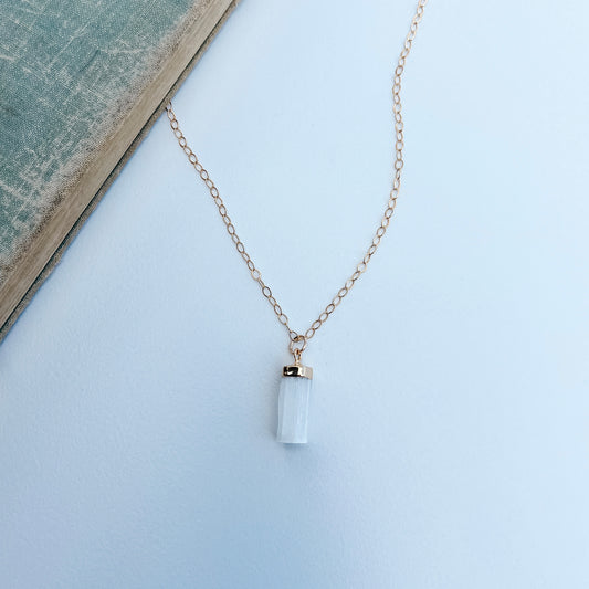 The Selenite Necklace