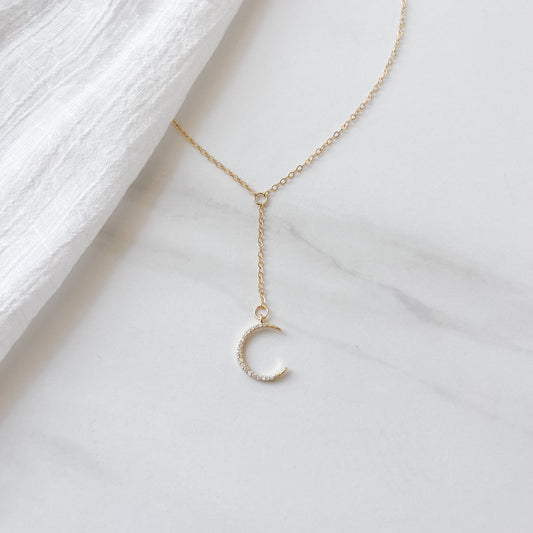 The Luna Lariat Necklace